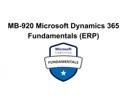 MB-920 Microsoft Dynamics 365 Fundamentals (ERP)