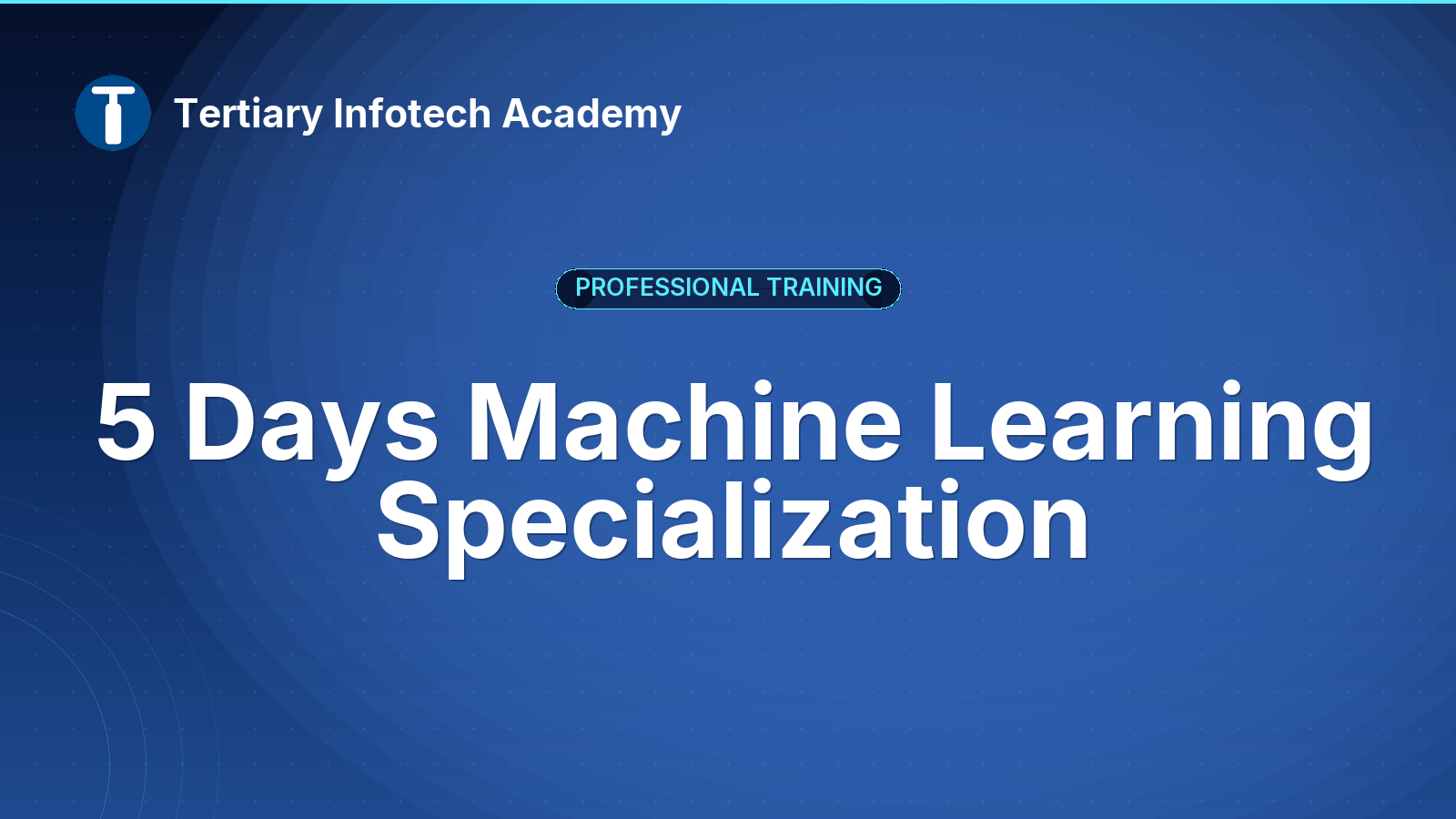 5 Days Machine Learning Specialization