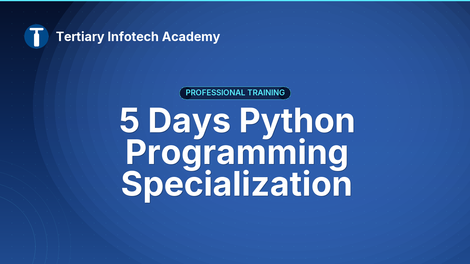 5 Days Python Programming Specialization 