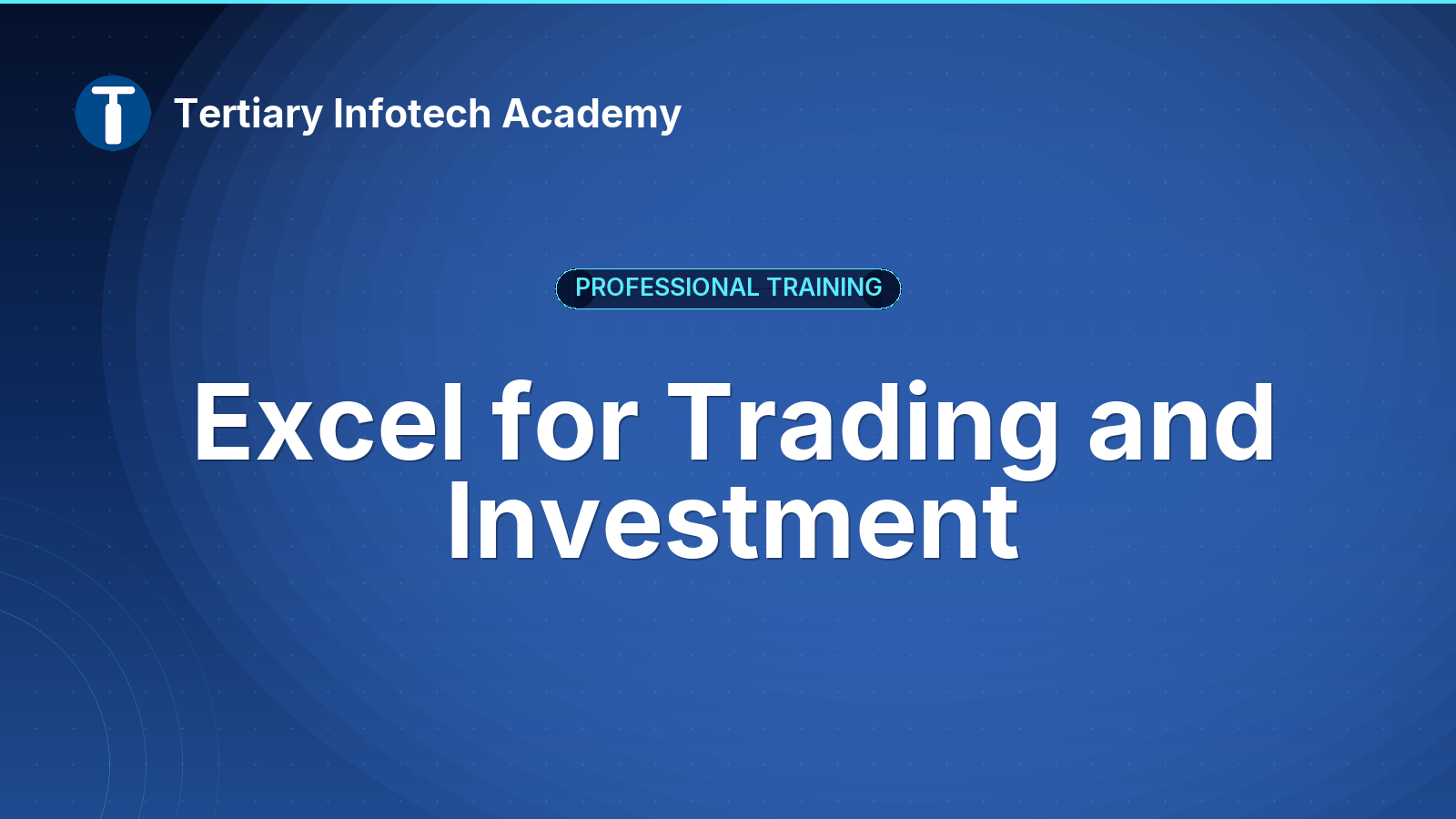 Excel for Trading and Investment