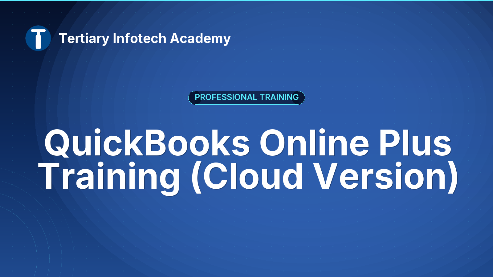 QuickBooks Online Plus Training (Cloud Version)