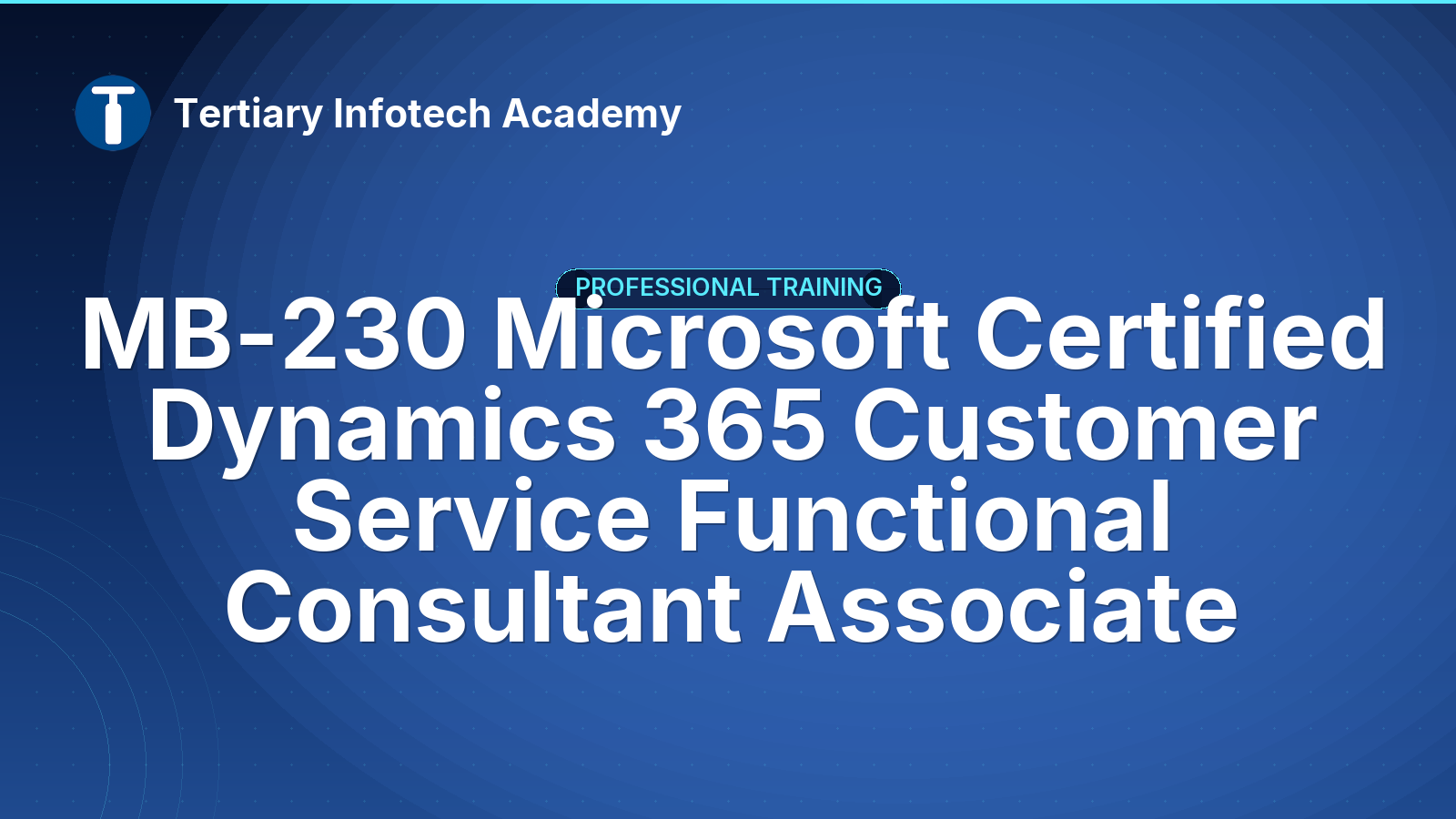 MB-230 Microsoft Certified Dynamics 365 Customer Service Functional Consultant Associate