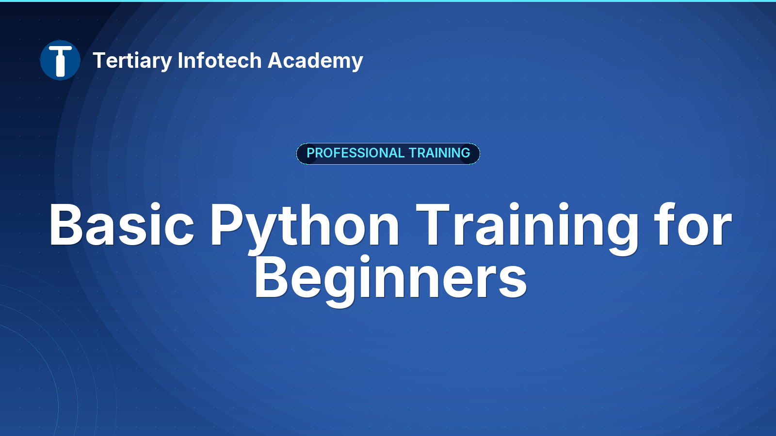 Basic Python Training for Beginners