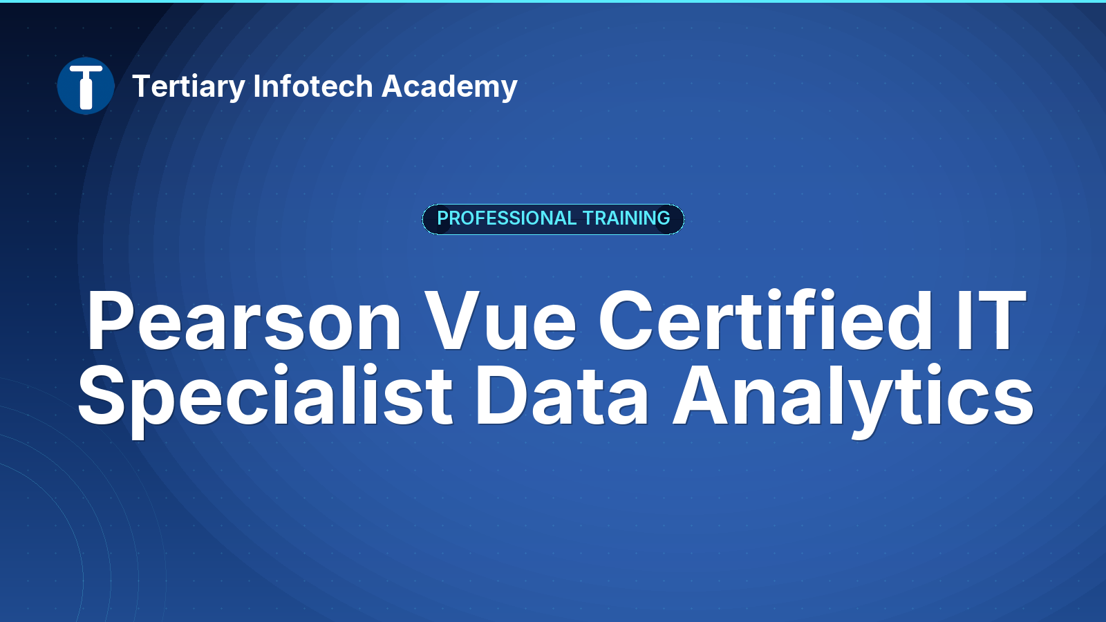 Pearson Vue Certified IT Specialist Data Analytics