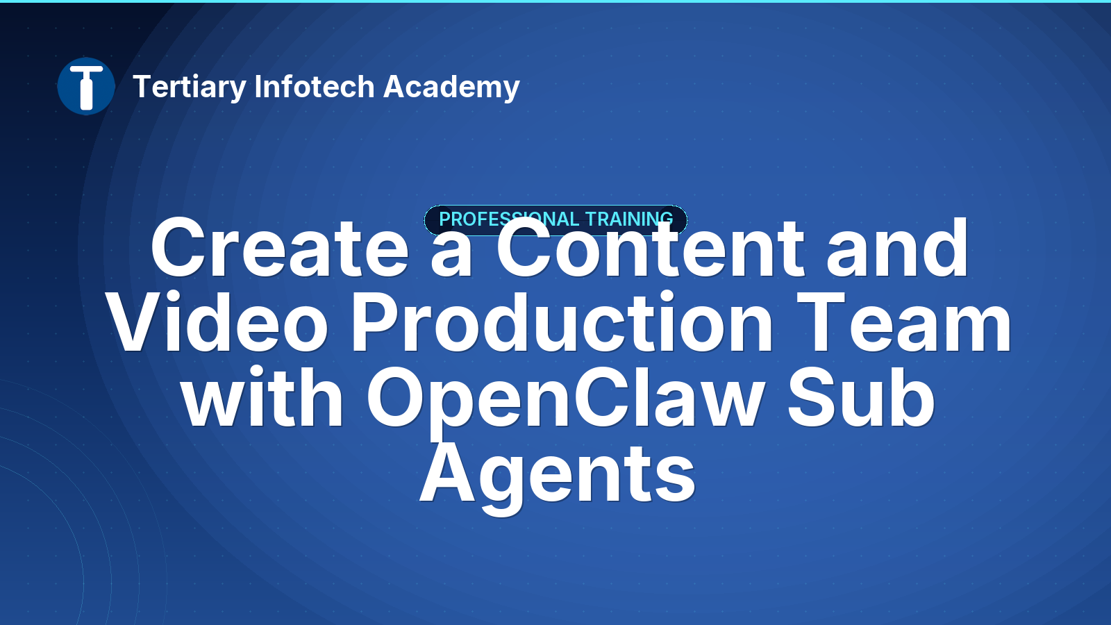 Create a Content and Video Production Team with OpenClaw Sub Agents