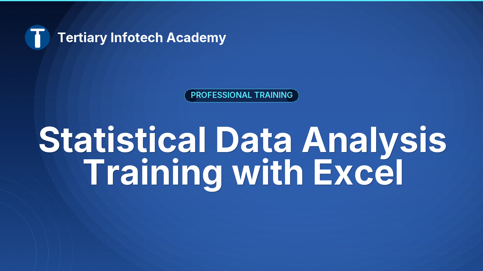 Statistical Data Analysis Training with Excel