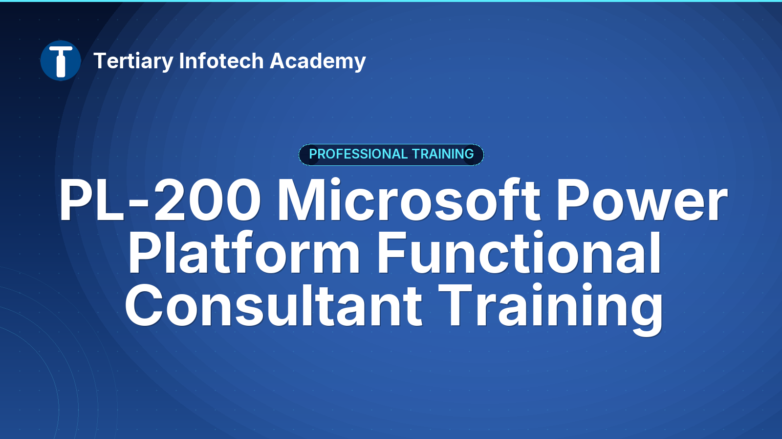 PL-200 Microsoft Power Platform Functional Consultant Training