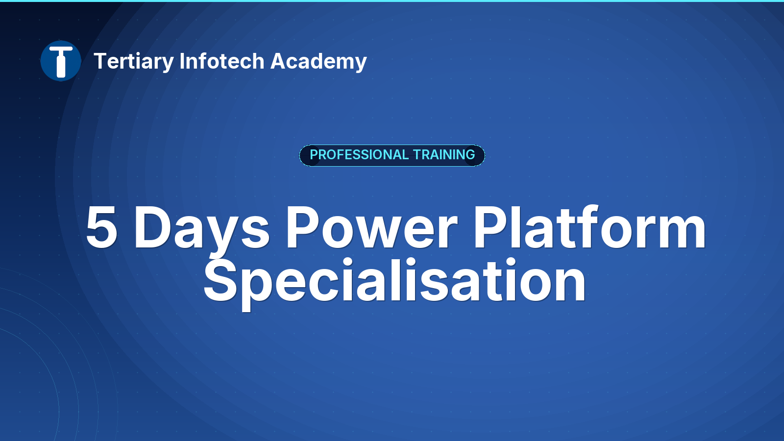 5 Days Power Platform Specialisation