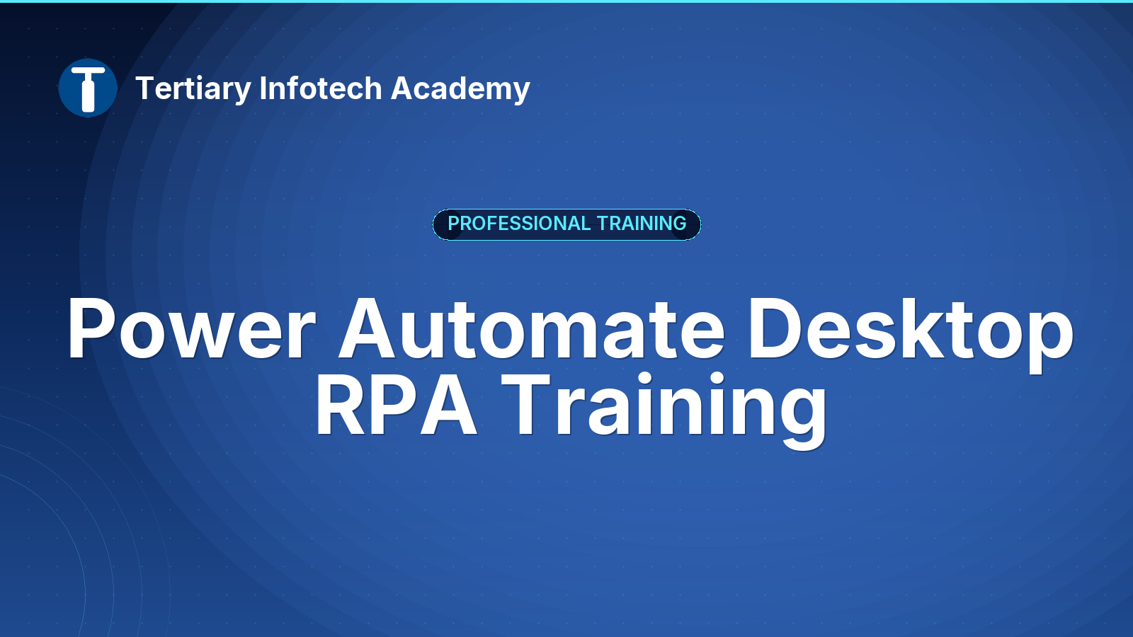 Power Automate Desktop RPA Training