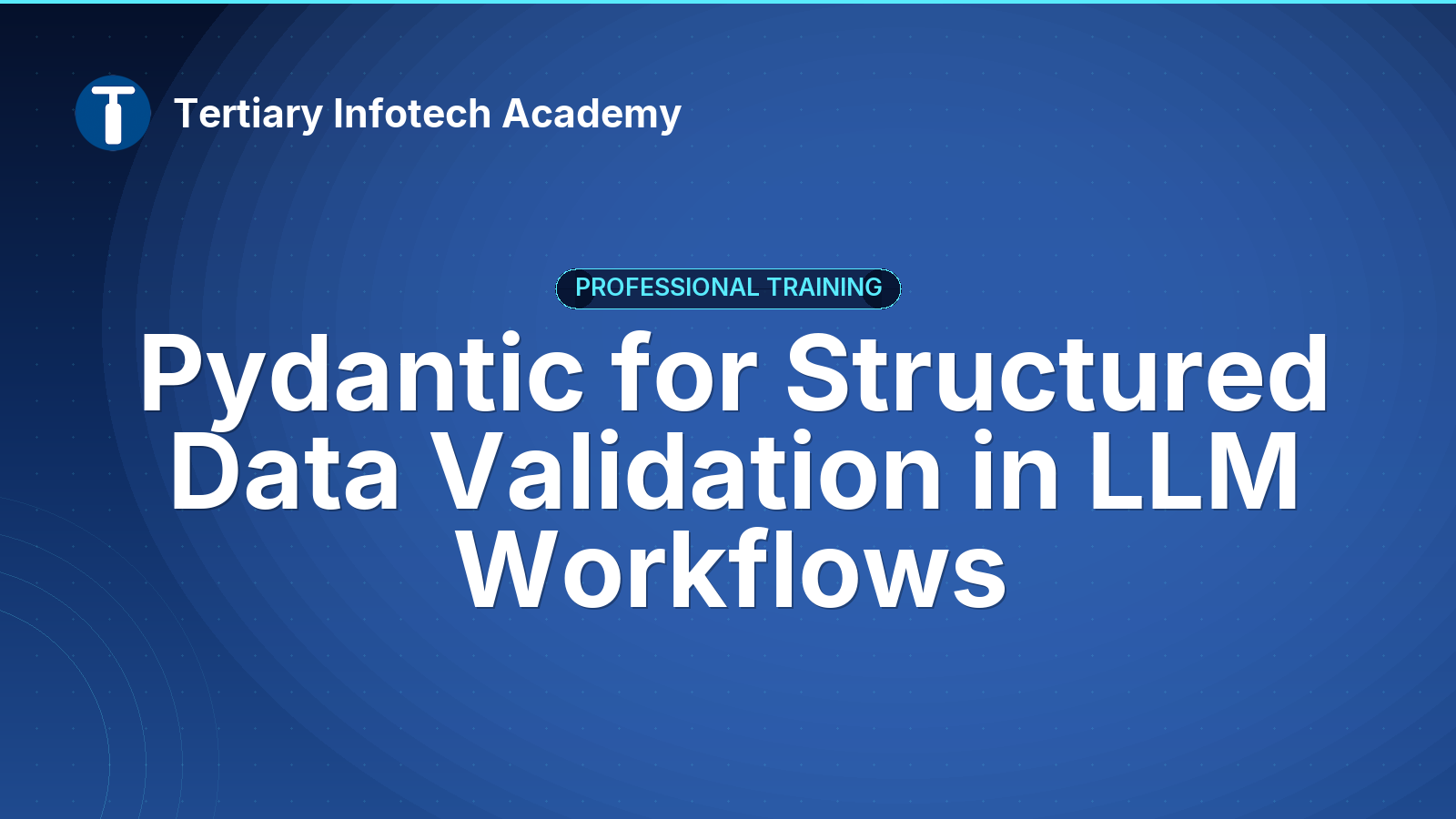 Pydantic for Structured Data Validation in LLM Workflows