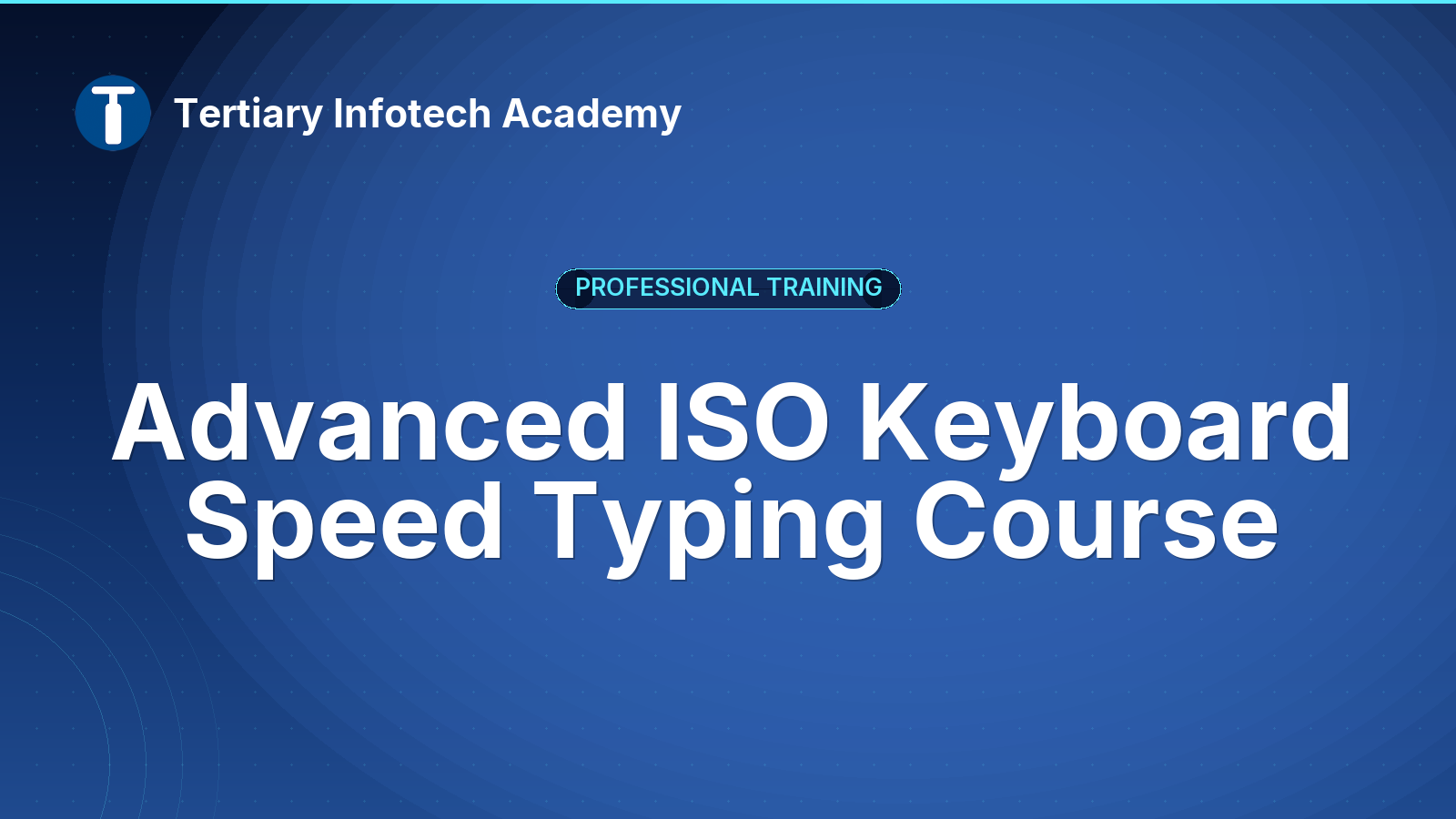 Advanced ISO Keyboard Speed Typing Course
