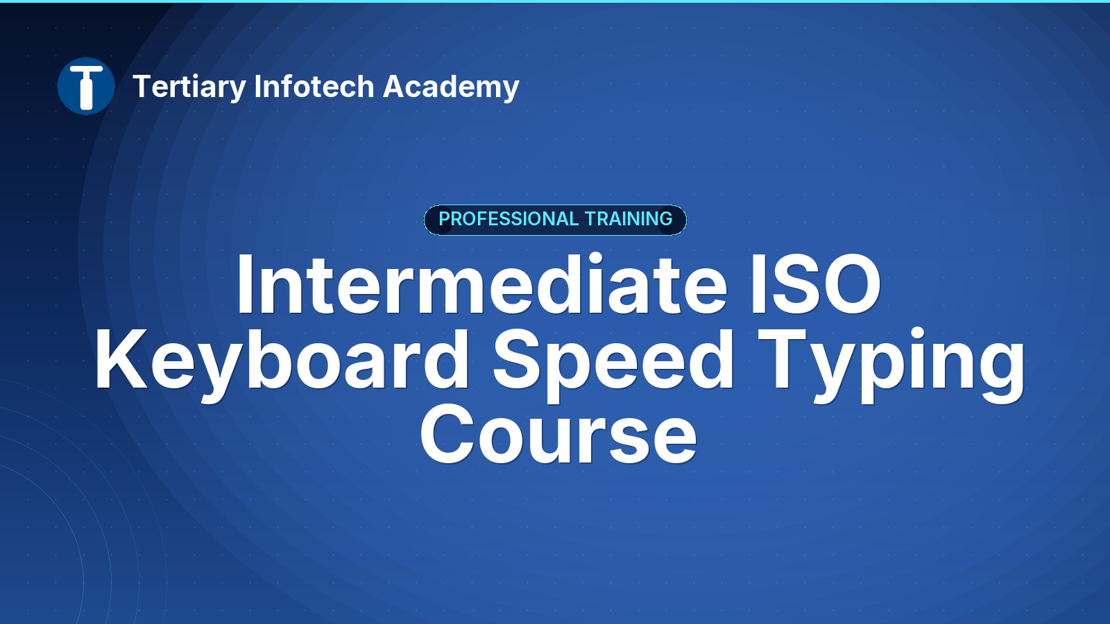 Intermediate ISO Keyboard Speed Typing Course