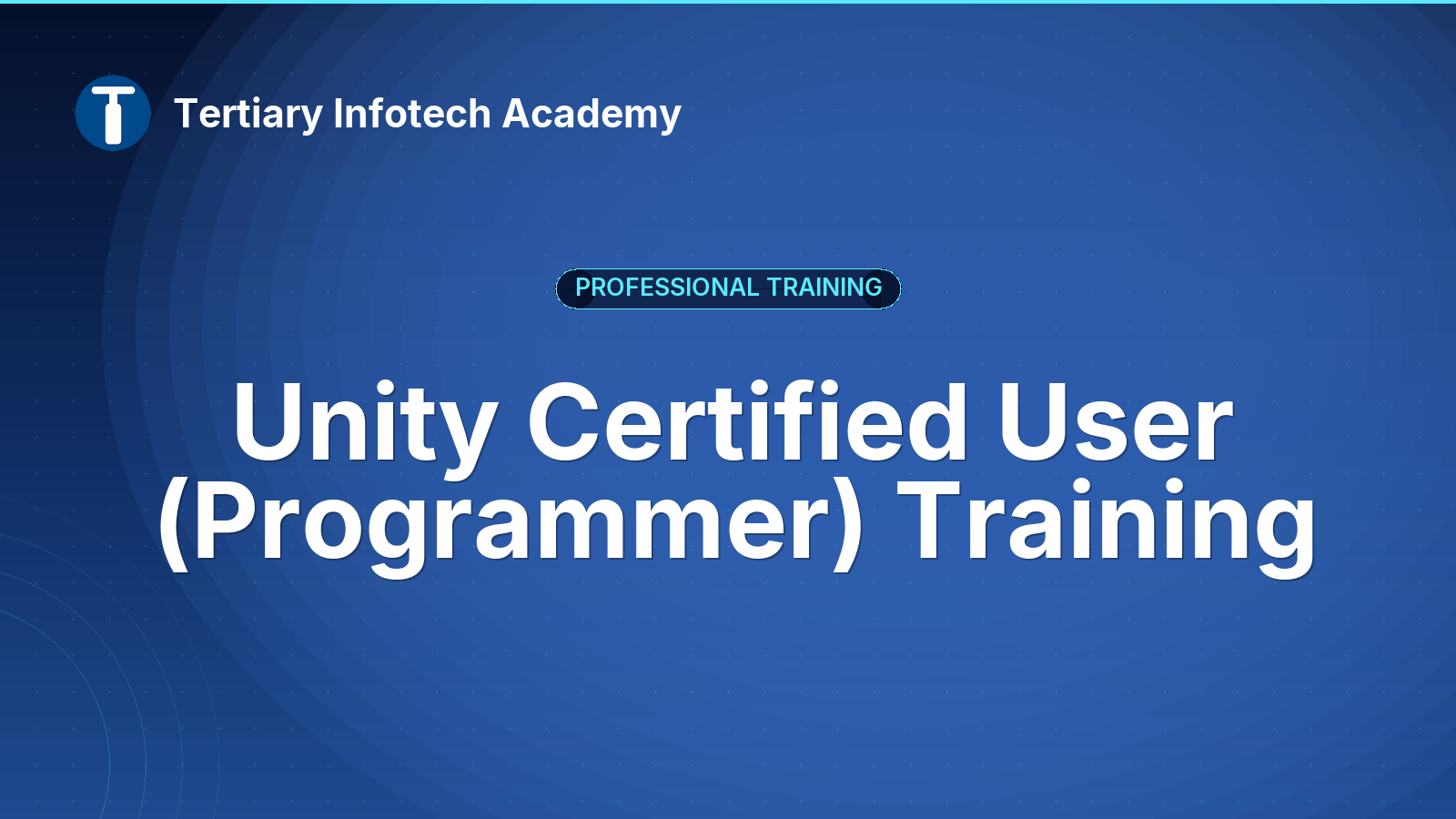 Unity Certified User (Programmer) Training