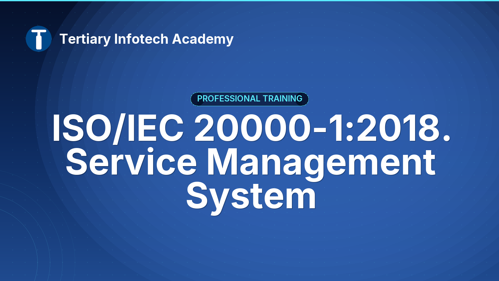 ISO/IEC 20000-1:2018. Service Management System