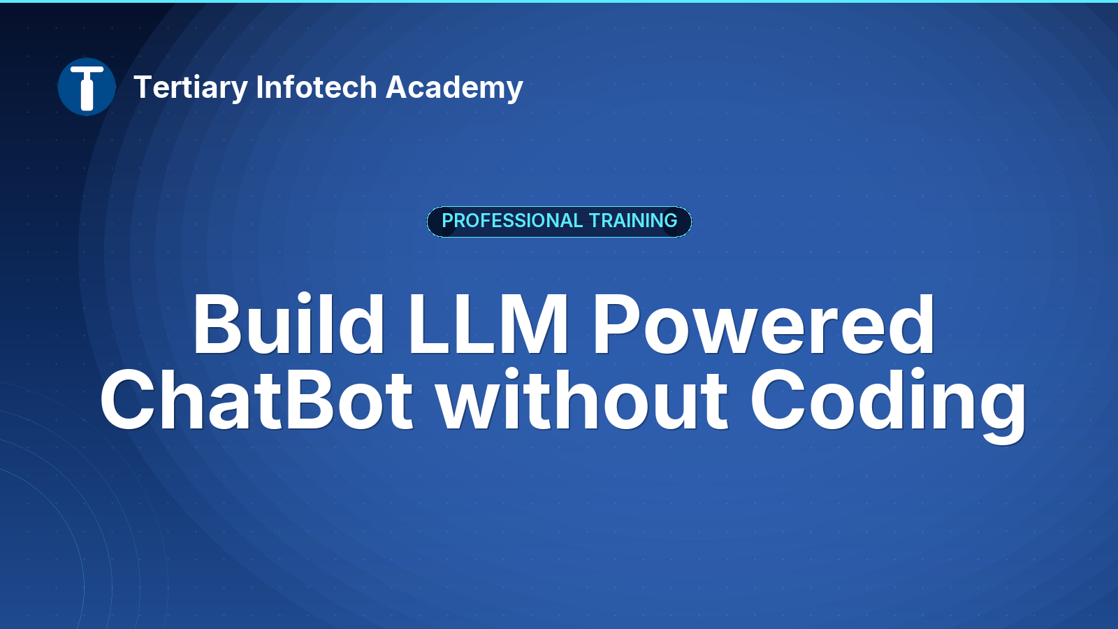 Build LLM Powered ChatBot without Coding 