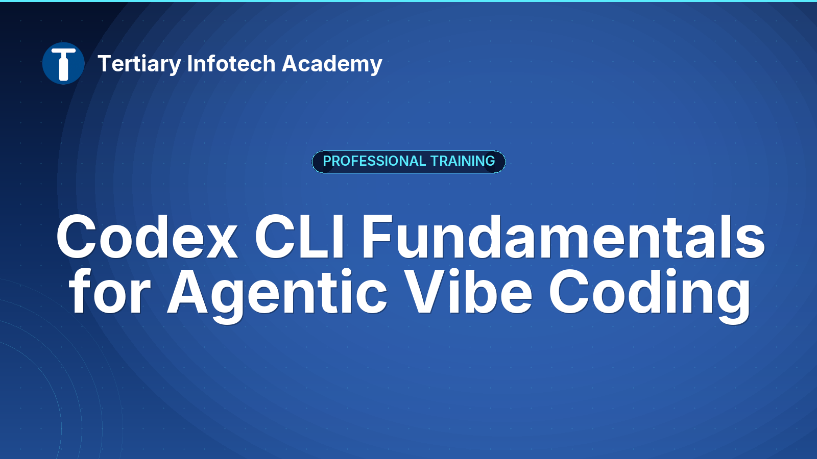 Codex CLI Fundamentals for Agentic Vibe Coding